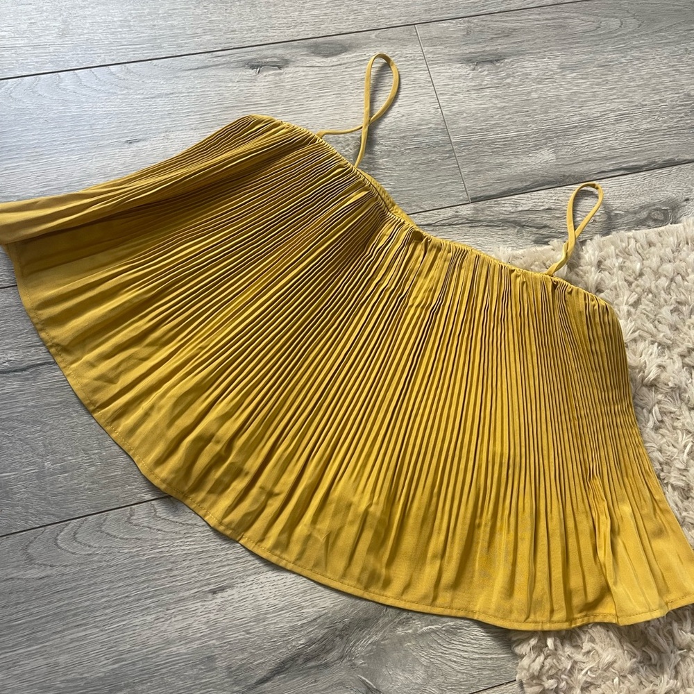 BNWT: Love Bonito Pleated Top with Straps